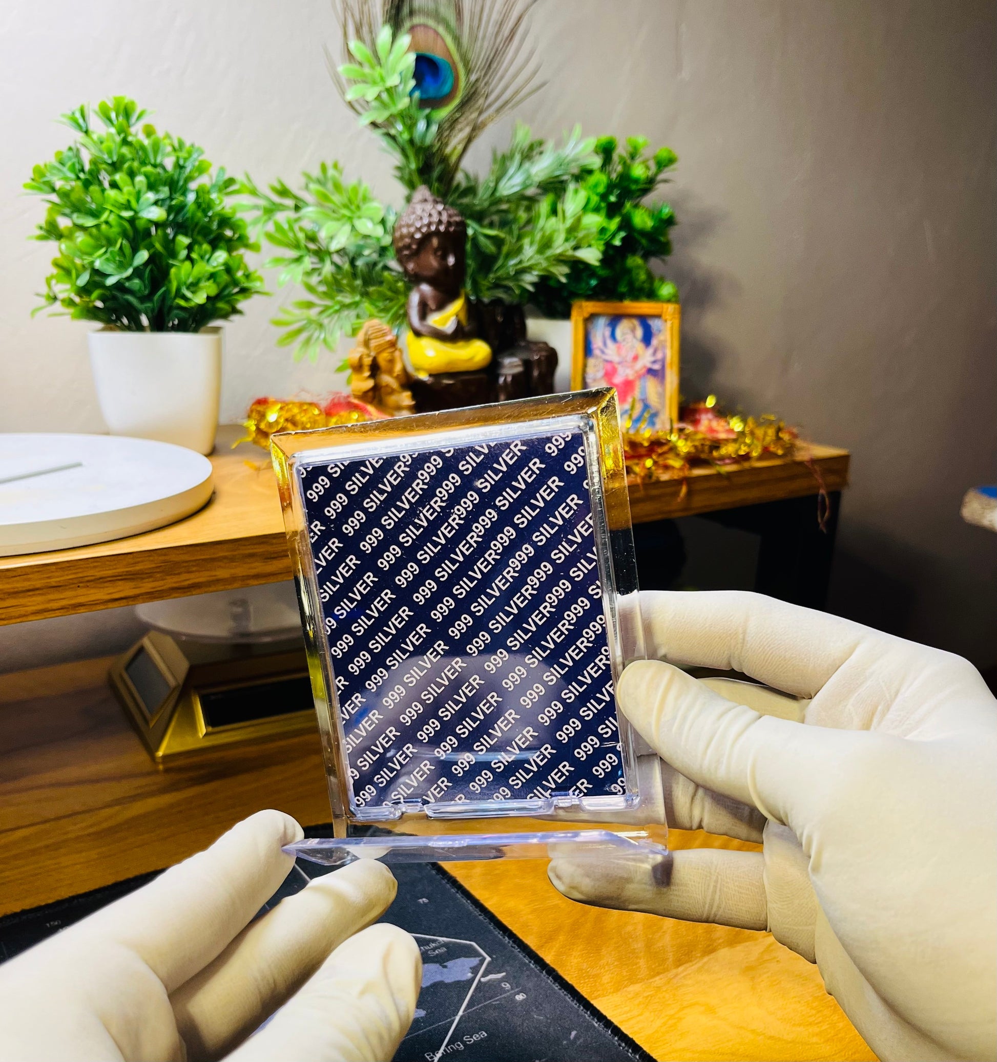 Ganesh Ji Silver Frame | Divine Blessings at an Affordable Price