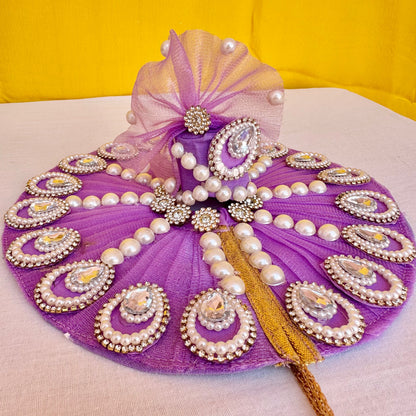 Lavender Heavy Laddu Gopal Dress