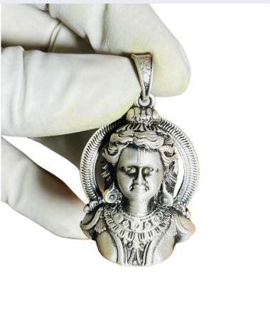 🏹 Ram Lalla Pendant – 925 Pure Silver | Divine Child Ram Murti Design