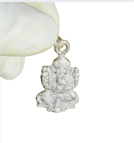 🙏 Ganpati Bappa Miniature Pendant – 925 Pure Silver | Daily Wear Edition