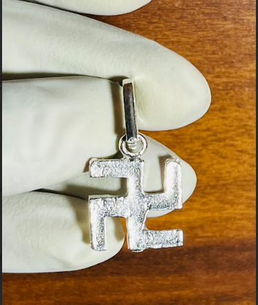 🕉️ Swastik Pendant – Pure Silver | Symbol of Shubh Shakti & Protection