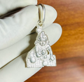 🍼 Laddu Gopal Pendant – Pure Silver | Bal Gopal with Makhan Matki