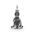 🙌 Hanuman Ashirwad Pendant – 925 Pure Silver | Blessing Pose for Divine Protection