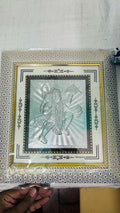 Shri Hanuman Ji in 999 Silver – Sanjeevani Parvat Frame (Premium Edition)