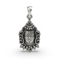 🔱 Mahakaal Pendant – 925 Pure Silver | Fearless Form of Shiva with Snake & Skull Crown